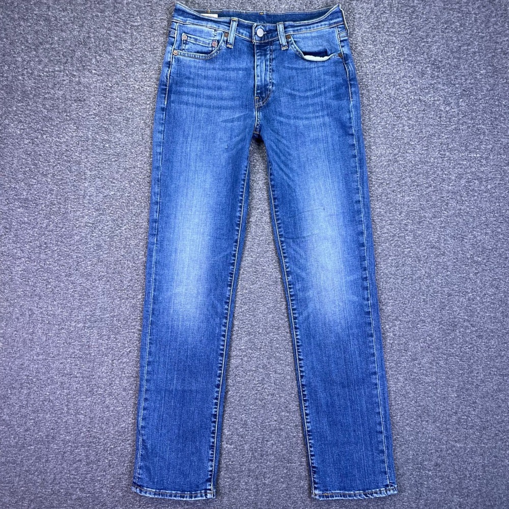 Levis 514 Jeans Mens 28x31 Blue Straight Classic Casual Premium Stretch Denim